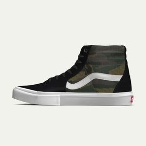 Camo - WOMENS CUSTOM SK8-HI PRO L